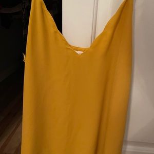 Socialite Mustard Yellow Cami